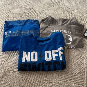 SOLD! Bundle of Boy’s Athletic Shorts Long Sleeve Dri-Fit Shirts